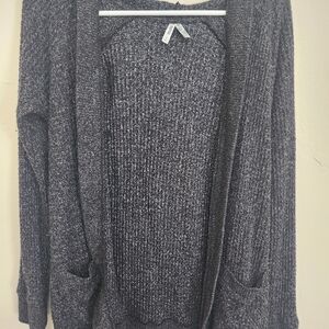 Cardigan, worn, like new.